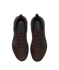 TIMBERLAND FIELD TREKKER Turnschuhe dunkelbraunes Nubukleder, dunkelgr&uuml;n - Herrenschuhe - 4