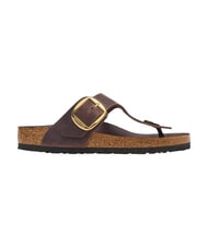 BIRKENSTOCK GIZEH BIG BUCKLE HEX Lederpantoffel-Sandale - Damenschuhe