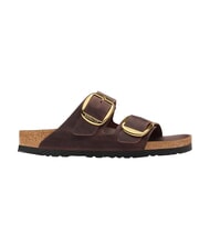 BIRKENSTOCK ARIZONA BIG BUCKLE HEX Pantoffelsandalen aus ge&ouml;ltem Leder - Damenschuhe