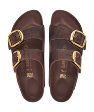 BIRKENSTOCK ARIZONA BIG BUCKLE HEX Pantoffelsandalen aus ge&ouml;ltem Leder habana - Damenschuhe - 3