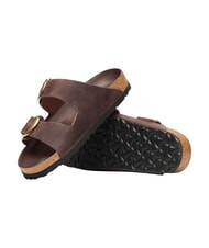 BIRKENSTOCK ARIZONA BIG BUCKLE HEX Pantoffelsandalen aus ge&ouml;ltem Leder habana - Damenschuhe - 4