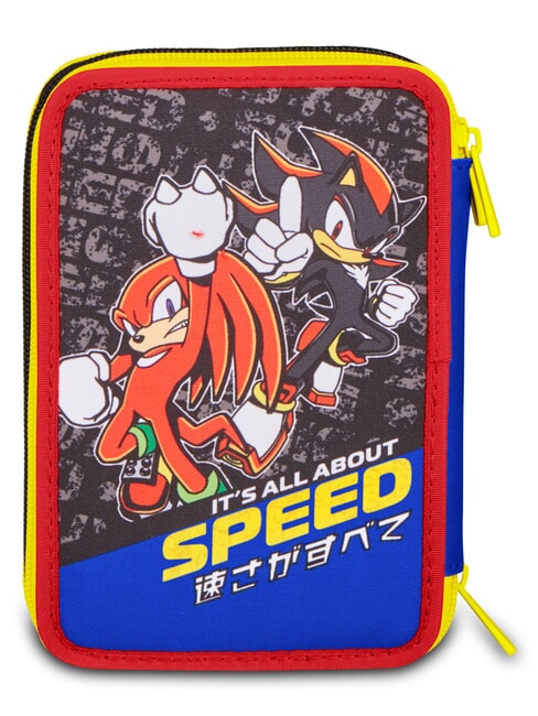 THE HEDGEHOG SPEED Federm&auml;ppchen mit Schulset Elektrisches Blau - Etuis und Zubeh&ouml;r