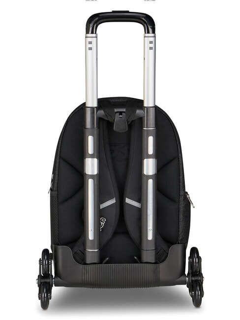 MADE OF STARS Rucksack mit Trolley, 14-Zoll-Laptophalterung Schwarz - Rucks&auml;cke mit Trolleyfunktion