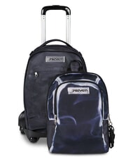 SEVEN SHADOWS OF COLOR DETACH Rucksack mit Trolley neutrales Grau - Rucks&auml;cke mit Trolleyfunktion - 2