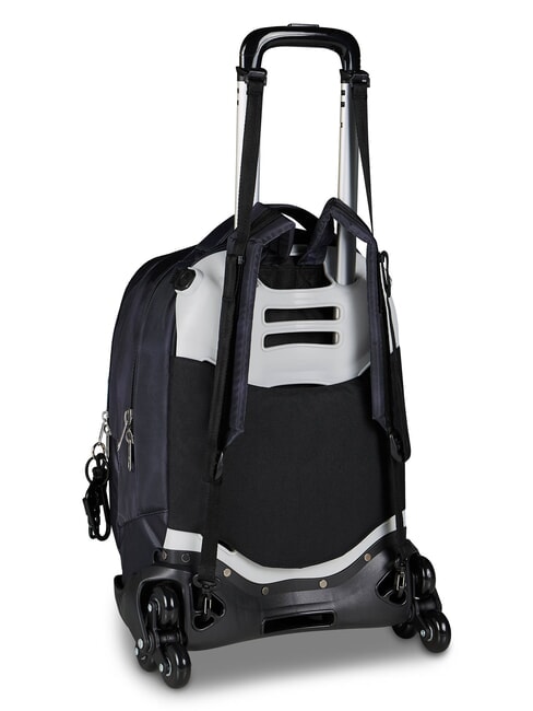 SHADOWS OF COLOR Rucksack mit Trolley neutrales Grau - Rucks&auml;cke mit Trolleyfunktion