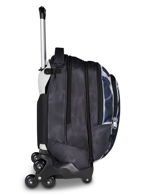 SHADOWS OF COLOR Rucksack mit Trolley neutrales Grau - Rucks&auml;cke mit Trolleyfunktion