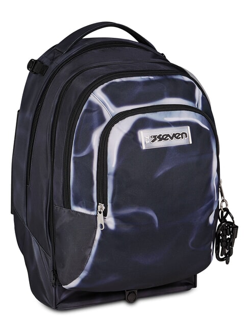 SHADOWS OF COLOR Rucksack mit Trolley neutrales Grau - Rucks&auml;cke mit Trolleyfunktion