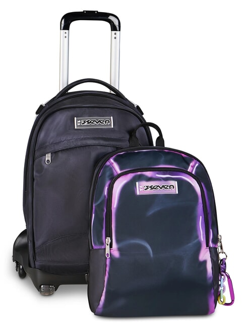 SHADOWS OF COLOR DETACH Rucksack mit Trolley helles Lila - Rucks&auml;cke mit Trolleyfunktion