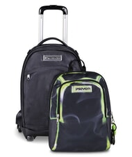 SEVEN SHADOWS OF COLOR DETACH Rucksack mit Trolley gelb - Rucks&auml;cke mit Trolleyfunktion - 2