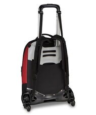 ROMA LUPETTO SCHOOL Dreifach-Rollen-Trolley-Rucksack Rom rot - Rucks&auml;cke mit Trolleyfunktion - 3