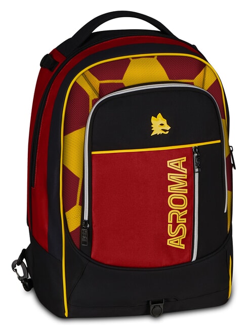 LUPETTO SCHOOL Dreifach-Rollen-Trolley-Rucksack Rom rot - Rucks&auml;cke mit Trolleyfunktion