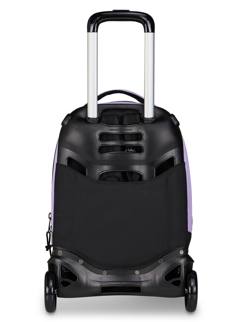 PLUS GRS LED 14" Laptop-Trolley-Rucksack lila - Rucks&auml;cke mit Trolleyfunktion