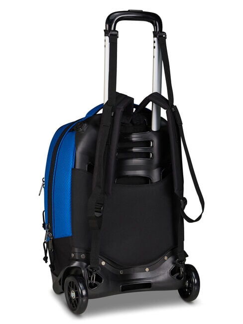 PLUS GRS LED 14" Laptop-Trolley-Rucksack Blauwale - Rucks&auml;cke mit Trolleyfunktion