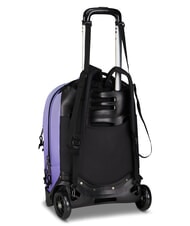 INVICTA FANTASY Abnehmbarer 2-Rad-Trolley-Rucksack Dahlie-Lila - Rucks&auml;cke mit Trolleyfunktion - 3
