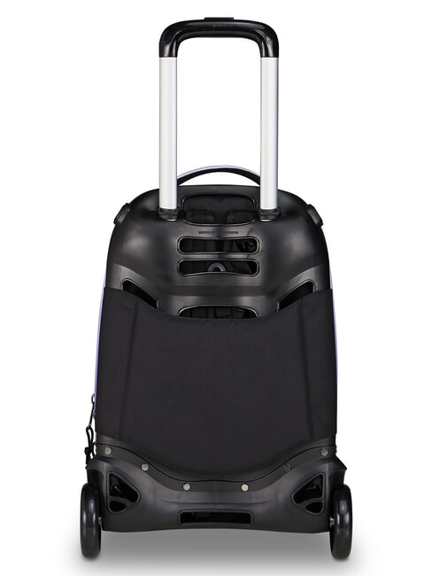 FANTASY Abnehmbarer 2-Rad-Trolley-Rucksack Dahlie-Lila - Rucks&auml;cke mit Trolleyfunktion