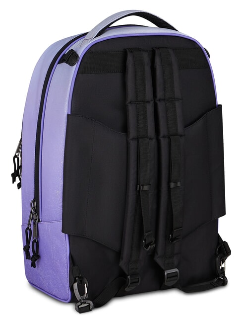 FANTASY Abnehmbarer 2-Rad-Trolley-Rucksack Dahlie-Lila - Rucks&auml;cke mit Trolleyfunktion