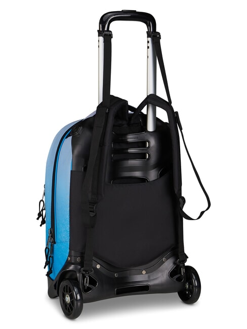 FANTASY Abnehmbarer 2-Rad-Trolley-Rucksack Methylenblau - Rucks&auml;cke mit Trolleyfunktion