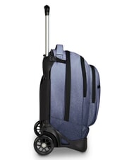 INVICTA FANTASY Abnehmbarer 2-Rad-Trolley-Rucksack Schwarz - Rucks&auml;cke mit Trolleyfunktion - 5