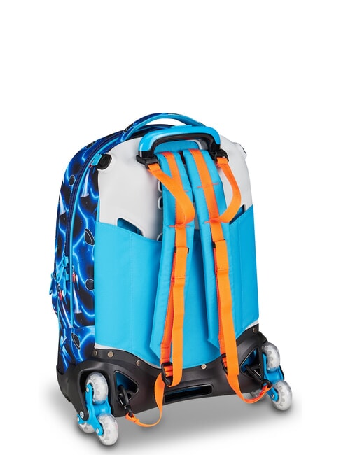 SPACE LED BOY Treppensteig-Trolley-Rucksack KIEFERNNADEL - Rucks&auml;cke mit Trolleyfunktion