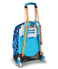 SJGANG SPACE LED BOY Treppensteig-Trolley-Rucksack KIEFERNNADEL - Rucks&auml;cke mit Trolleyfunktion - 3