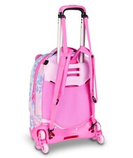 SJGANG HEART BUDDY GIRL Rucksack mit abnehmbarem Trolley rosa Puppe - Rucks&auml;cke mit Trolleyfunktion - 3