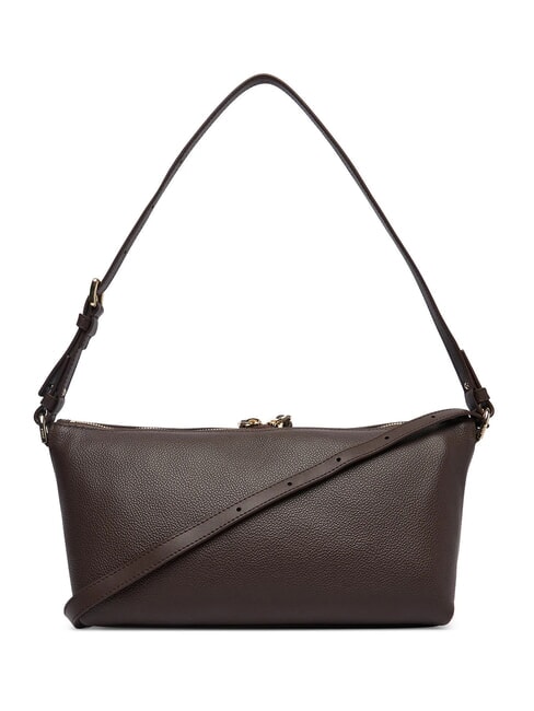 DEBBY Schultertasche, Leder Schokolade - Damentaschen