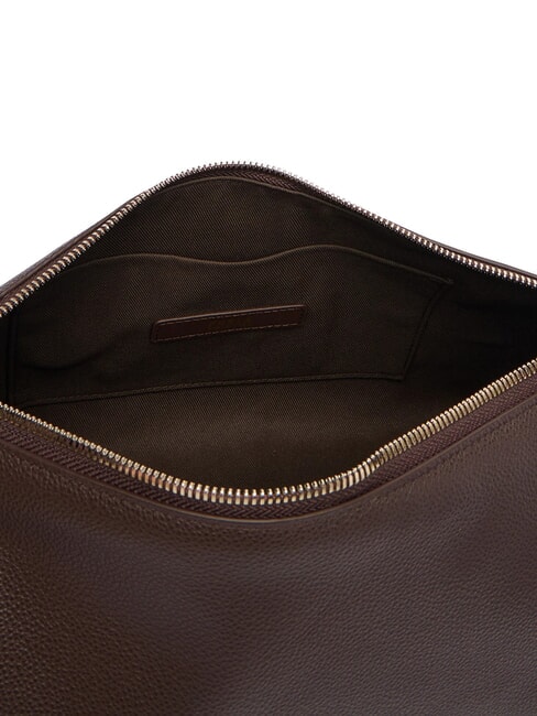 DEBBY Schultertasche, Leder Schokolade - Damentaschen