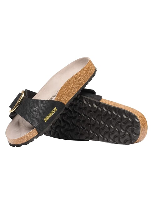 MADRID BIG BUCKLE Sandalen mit einem Riemen pythonblack - Damenschuhe