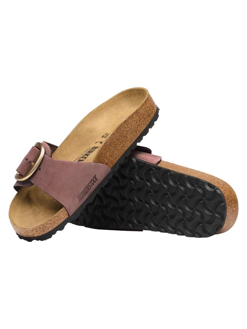 MADRID BIG BUCKLE Ledersandalen Pfeffer - Damenschuhe
