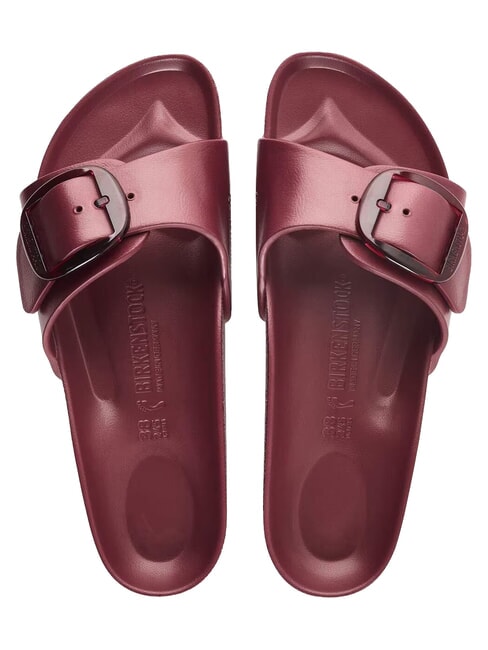 MADRID BIG BUCKLE EVA Gummipantoffeln Zifandel - Damenschuhe