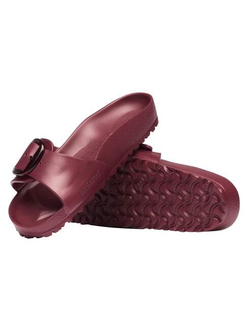 MADRID BIG BUCKLE EVA Gummipantoffeln Zifandel - Damenschuhe