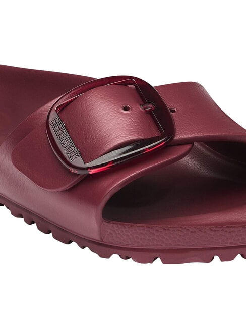 MADRID BIG BUCKLE EVA Gummipantoffeln Zifandel - Damenschuhe