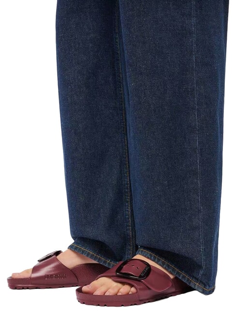MADRID BIG BUCKLE EVA Gummipantoffeln Zifandel - Damenschuhe