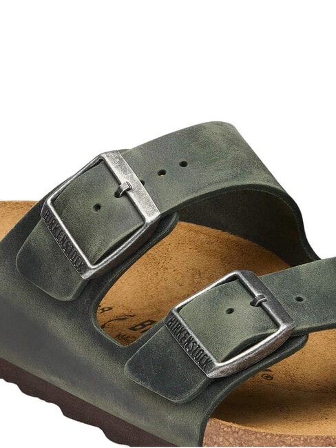 ARIZONA Sandalen aus ge&ouml;ltem Leder Thymian - Herrenschuhe