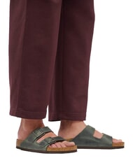 BIRKENSTOCK ARIZONA Sandalen aus ge&ouml;ltem Leder Thymian - Herrenschuhe - 7