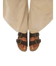 BIRKENSTOCK ARIZONA WB Ledersandalen Mokka - Herrenschuhe - 6