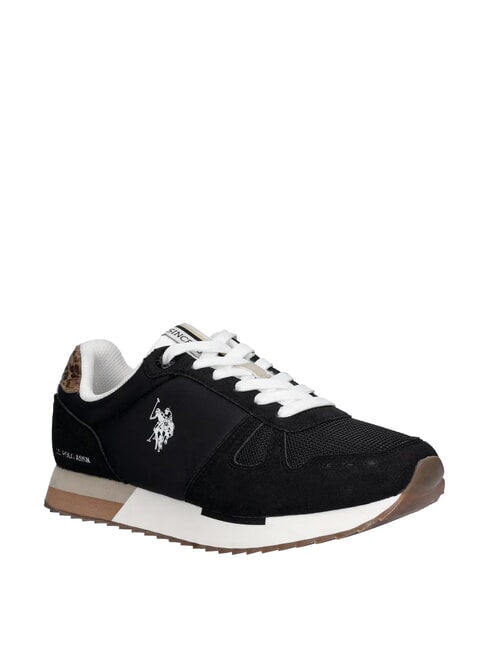 TYLERI Damen-Sneaker schwarzer Leopard - Damenschuhe