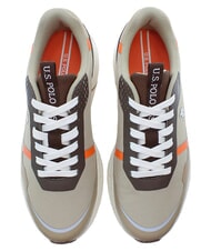 U.S. POLO ASSN. SETH Mehrfarbige Sneaker beige-braun - Herrenschuhe - 4