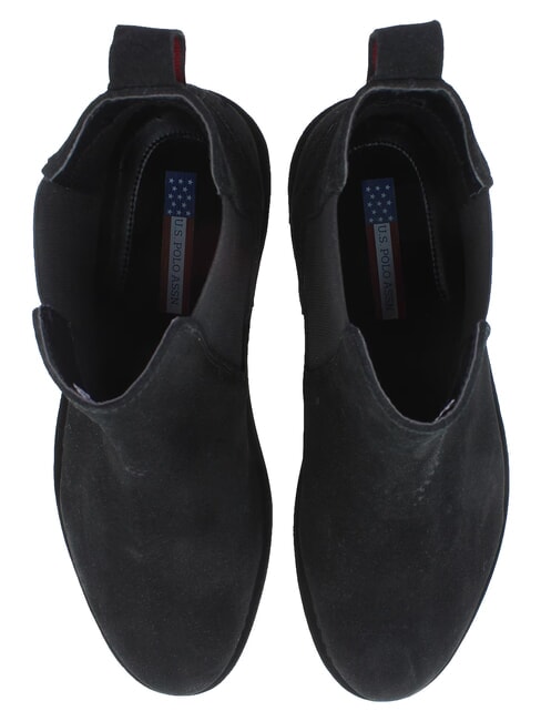 MUST Stiefeletten aus Wildleder SCHWARZ - Herrenschuhe