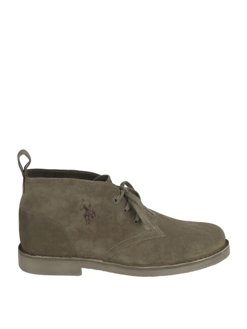 MUST Wildlederschuhe efeugr&uuml;n - Herrenschuhe