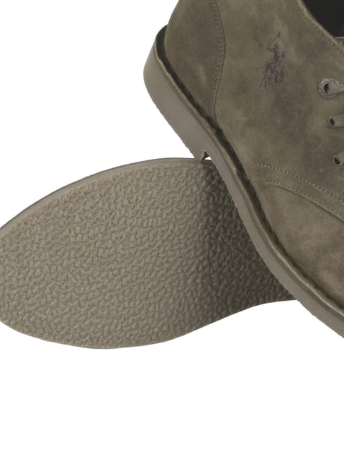 MUST Wildlederschuhe efeugr&uuml;n - Herrenschuhe