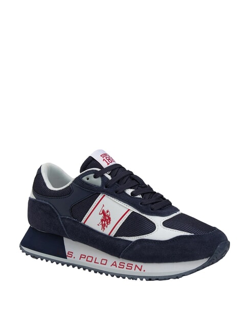 CLEEF Sneaker mit Logo Asternwei&szlig; - Herrenschuhe