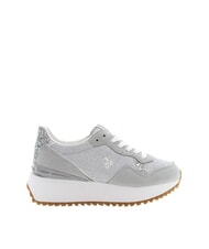 U.S. POLO ASSN. BAYLE Turnschuhe Silber - Damenschuhe - 2