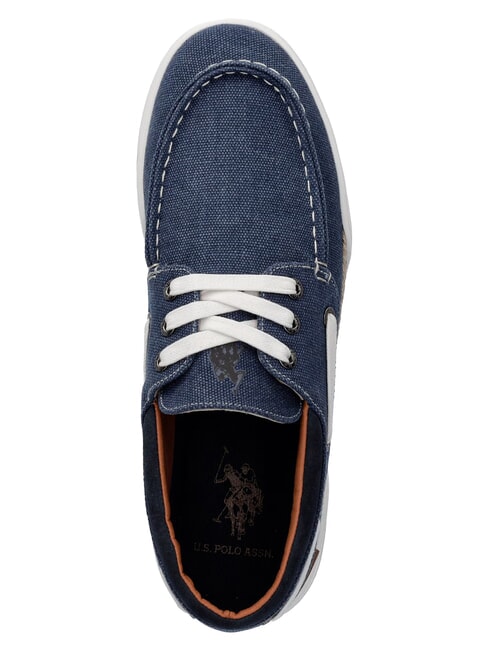 ALONSO Leinenschuhe blaue Flagge - Herrenschuhe