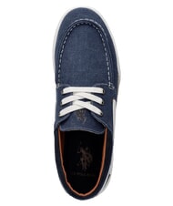 U.S. POLO ASSN. ALONSO Leinenschuhe blaue Flagge - Herrenschuhe - 4