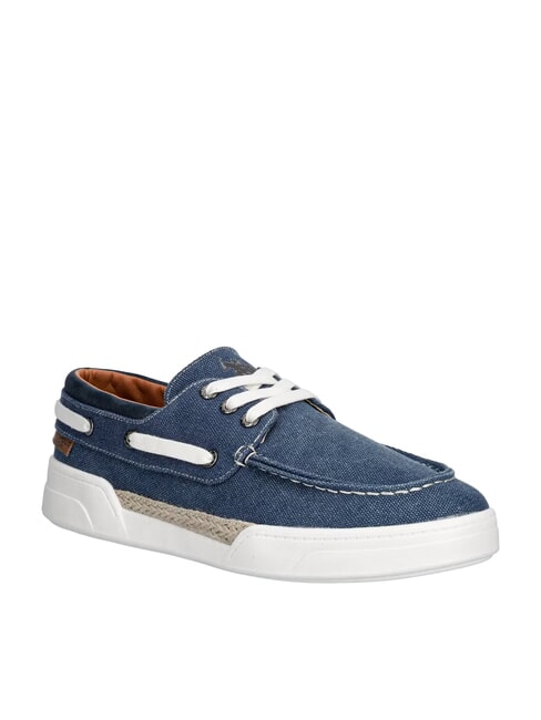 ALONSO Leinenschuhe blaue Flagge - Herrenschuhe