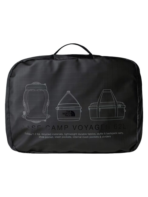 BASE CAMP VOYAGER 62L Rucksacktasche TNF-Schwarz/Asphaltgrau - Reisetaschen