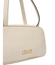 LIUJO AREZU Schultertasche mit Schultergurt Creme - Damentaschen - 5