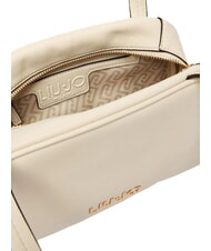 LIUJO AREZU Schultertasche mit Schultergurt Creme - Damentaschen - 6