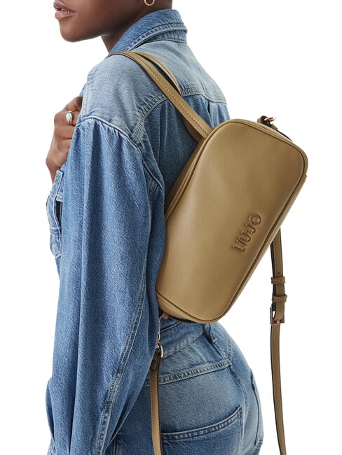 AREZU Schultertasche mit Schultergurt Dreck - Damentaschen